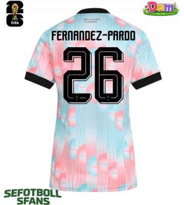 Belgien Matias Fernandez-Pardo #26 Bortatröja Kvinnor VM 2026 Kortärmad